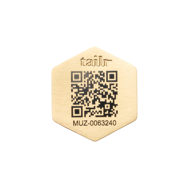 Tailr Slide-On QR Code Pet ID Tag