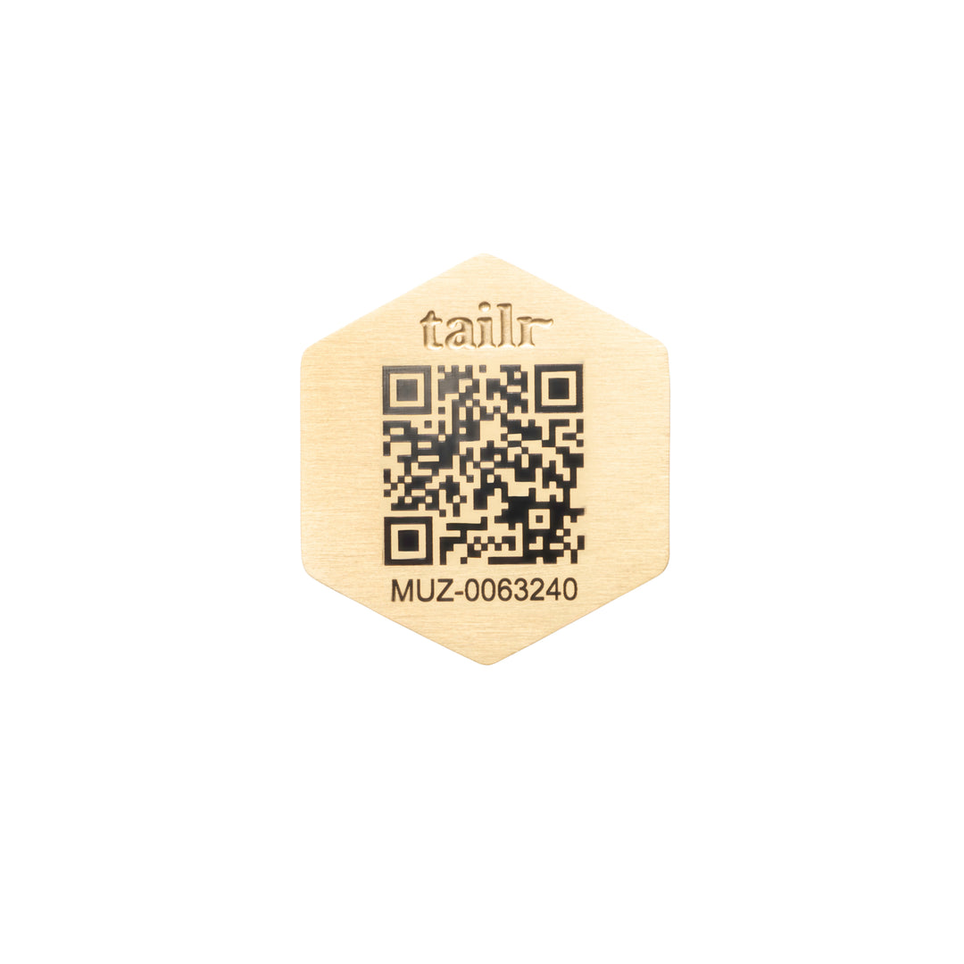 Tailr Slide-On QR Code Pet ID Tag