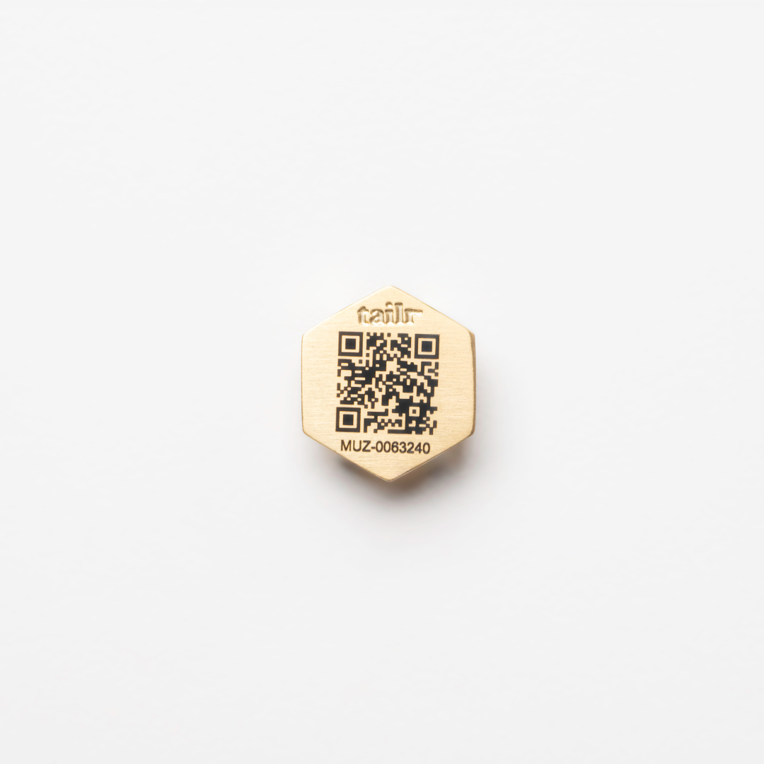Tailr Slide-On QR Code Pet ID Tag